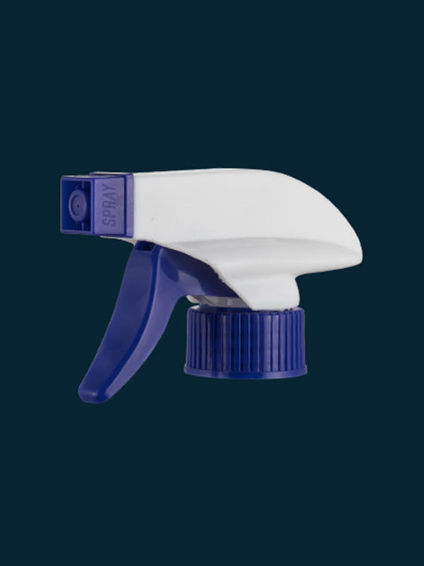 Pulverizador de plástico con boquilla de gatillo y mango de presión de 28 mm